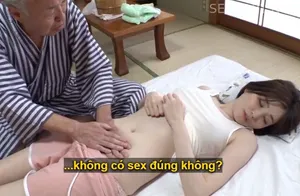 Người tình của con trai bị đau nhức nhờ bố gã chồng có nghề mát-xa mát xa và cái kết